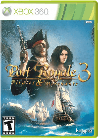 Port Royale 3: Pirates & Merchants PAL Xbox 360 box art